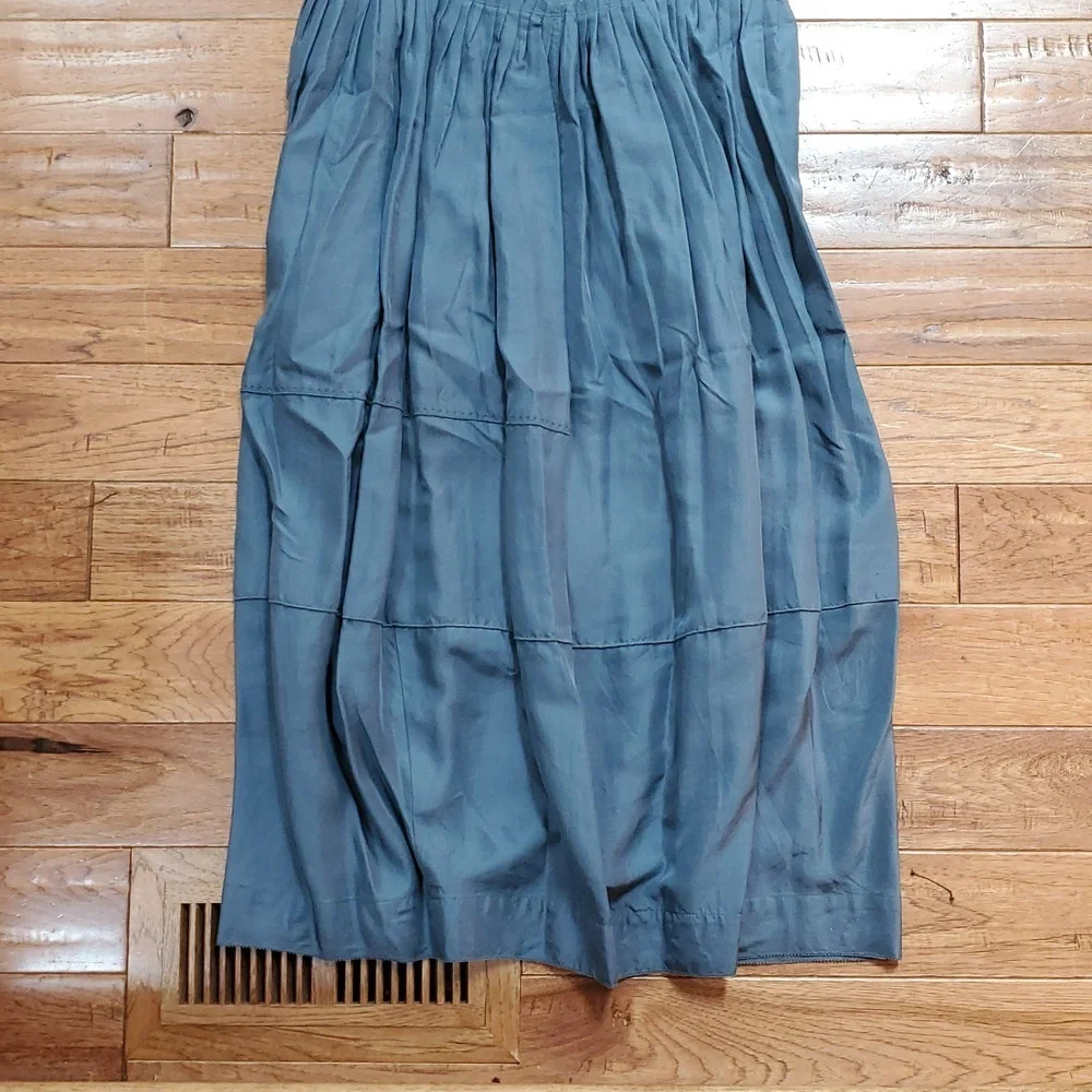 Jigsaw Silk Blue Sleeveless Tank Dress - Picture 2 of 9